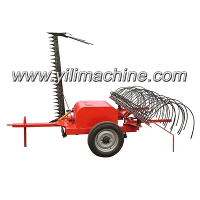 Mower with Rake, Grass Harvester/Forage Harvester