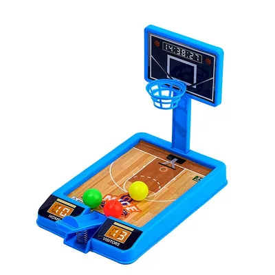 Kids Mini Basketball Shooting Game Toy - Indoor/Outdoor Interactive Sports Puzzle Set, Educational Gift for Age 3+