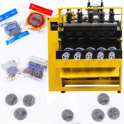 AV-D5 Scrubber Making Machine for Produce Cleaning Ball