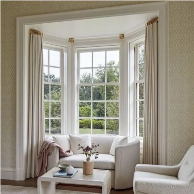 Simple Design Standard French Aluminum Window Aluminium Windows and Doors for Home
