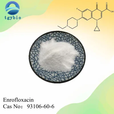 Veterinary Pharmaceutical API Enrofloxacin HCl/Enrofloxacin Hydrochloride Powder