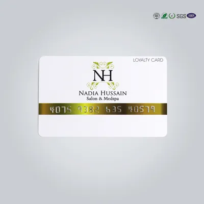 High Quality ISO Standard PVC Magnetic Strip Smart ID Card