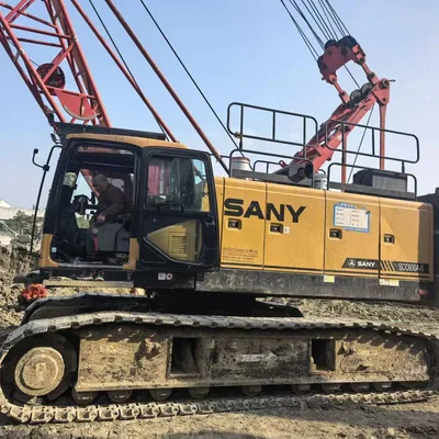Affordable Used Sany 60-Ton Crawler Crane with Low Hours