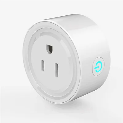 Wireless WiFi Smart Plug Outlet, Wi-Fi Smart Plug Controlled by Tuyasmart APP