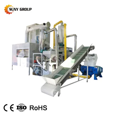 Aluminum Plastic Sheet Recycling Aluminum Separating Plant