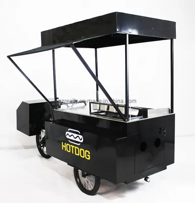 Pedal and Electric Hot Dog Bike Street Vending Ice Cream Coffee Cart