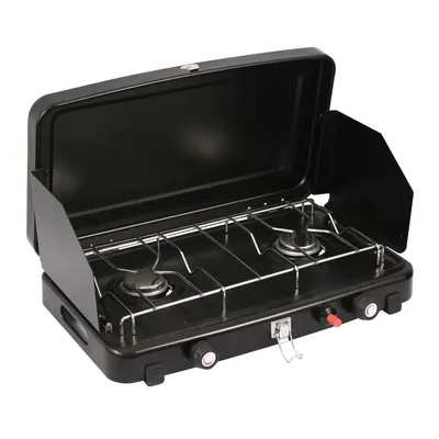 Portable Camping Stove and BBQ Grill for Outdoor Adventures