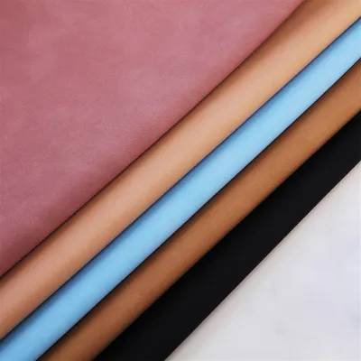 High Quality Eco Friendly Vacuum PU Artificial Garment Synthetic Leather