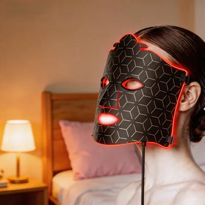 Magnetic Therapy Face Mask with Medical Grade Red Light Treatment