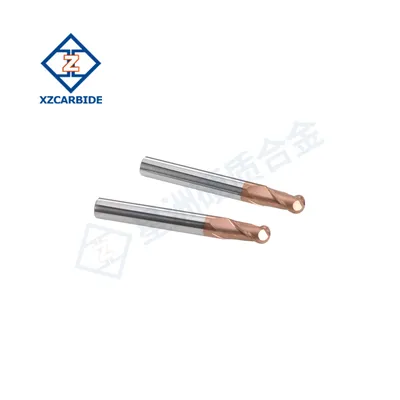 Carbide Tool Cutter End Mill 2 Flute Carbide Ball Nose Endmill for Stainless Steel Milling