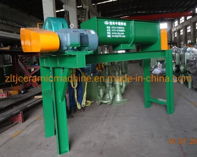 Zlsp Series Stainless Steel Ceramic Mud Cake Breaking and Mixing Kneading Machine for Ceramic Industry
