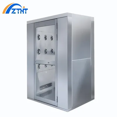 High-Efficiency Nozzle Air Shower for Clean Room Applications