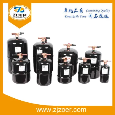 Zoer Vertical Stretch Refrigerant Receivers