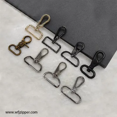 Source Manufacturer with Multiple Specifications of Zinc Alloy Dog Buckle Plate Buckle, Key Buckle, Hook Buckle, Luggage and Handbag Hardware Accessories