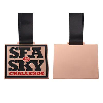 Factory Custom Customer Design Silver Gold Plated Medaille Made Award Metal Sports Blank Trophy Martial Arts Medal