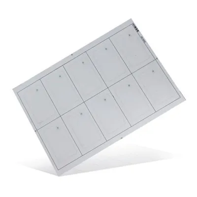 Customized 3X7 3X8 MIFARE 1K Inlay Prelam for Smart Card Lamination Production