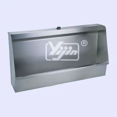 Hand Made Stainless Steel T-304 Wall Mounted Urinal Trough