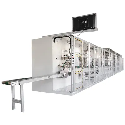 Energy-Saving High-Capacity Stable Sanitary Napkin Pad Machine for Girls