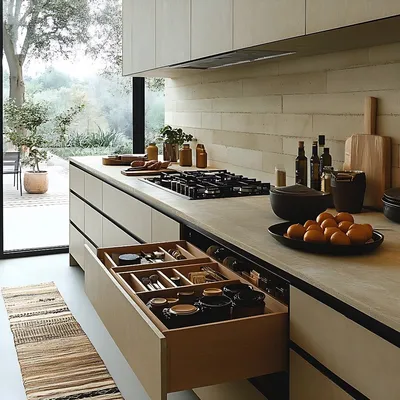 Melamine Luxury Kitchen Cabinet Modern Design Kitchen Cabinet Set Furniture Cabinet Kitchen