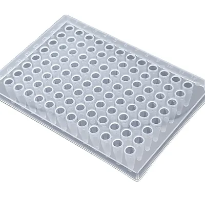 0.2ml PCR 96-Well Plate Semi-Skirted Transparent PCR Plate