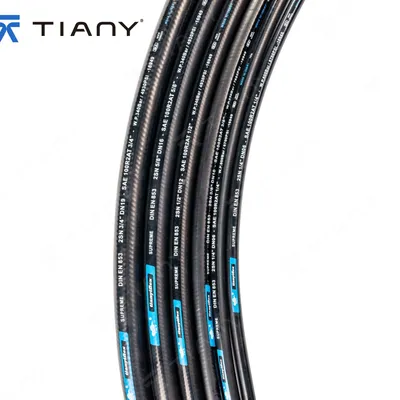 OEM Flexible Fiber Braided Rubber Air Hose High Pressure Air Compressor Hose