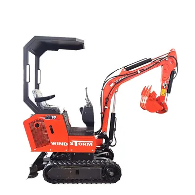 Compact Chinese Mini Excavator - 1 Ton and 2 Ton Choices