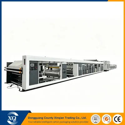 Advanced Fully Automatic High Output Servo 2/3/5/7 Ply Corrugated Cardboard Production Line