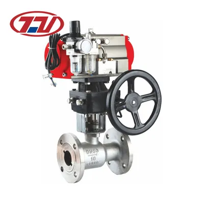 Stainless Steel 2PC Electric Floating Flange Ball Valve for Steam