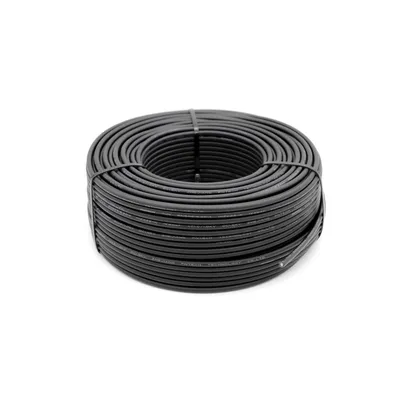 TUV Approved Tinned Copper Wire PV Solar DC Cable H1z2z2-K 1X6mm2 Solar Electric Wire Cable for PV Panel Energy System