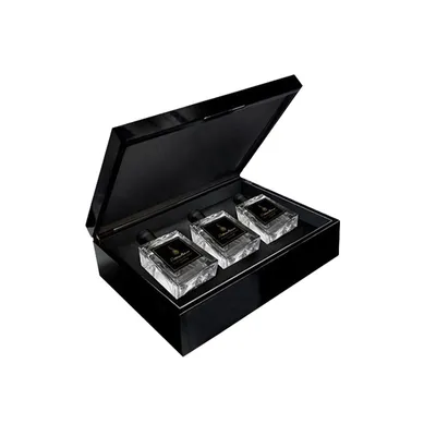 Handmade Fashion Box Chest Shape Wood Perfume Packing Box
