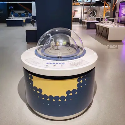 Discover Sound in Vacuum: Interactive Sound in Vacuum Exhibit Children's Science Museum Science Center Sound Science Interactive Device Educational Robotics