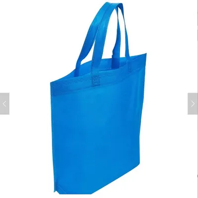Supermarket Shopping Bag Biodegardable Non Woven Bag with Reinforced Handles