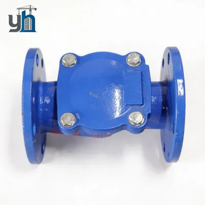 Factory Latest Full Bore Design Automatic Operation Cast Iron Carbon Steel Wafer Ball Check Valve for Marine Engineering