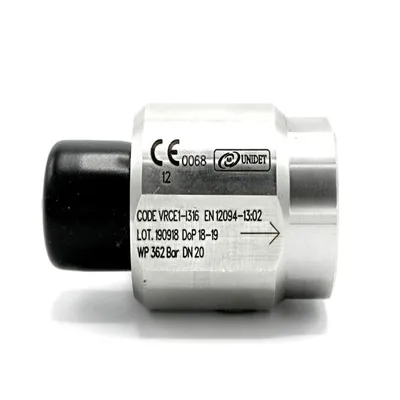 Safety Valve 250 Bar Open-Air Discharge in Stainless Steel 316