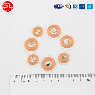 Round Shape PVC Blank T5577 125kHz RFID Tag