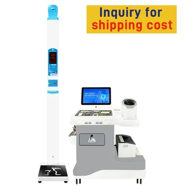 Sht16 Health Touch LCD Screen Checkup Kiosk Telemedicine Station