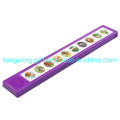 Push Plastic Electronic Puzzle Children′ S Voice Book Module