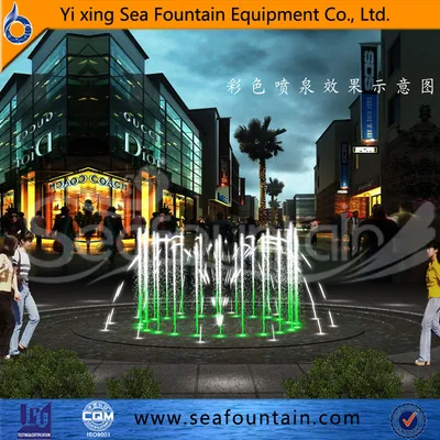 Ss304 Material Outdoor Program Control Fountain