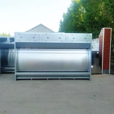 Water Swirl Spray Booth 304 Stainless Steel Variable Length Paint Overspray Collector with CE & Patent