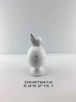 Ceramic Animal Rabbit Egg Box