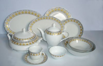 Porcelain 47PCS Dinner Set ZHG011