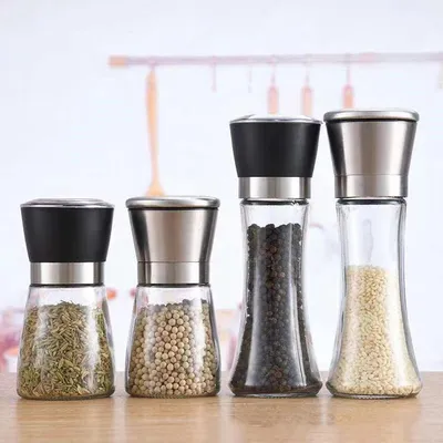 Customized No Electricity Hand Crank Spice Grinder for Home Kitchen