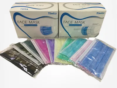  Polypropylene/Kids/ / Disposable Face Mask for Children/  Face Mask with Earloops Colorful Masks