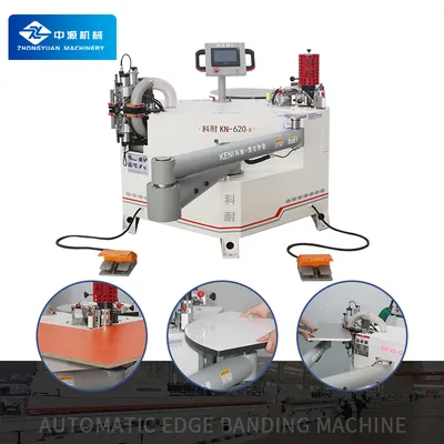 Edge Banding Machine for Wood PVC Melamine Wood for Cabinet and Closets
