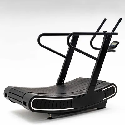 Commercial Customized Logo Non-Motorised Running Machine Sports Equipment Curve Treadmill