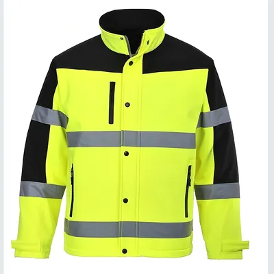 Safety Jacket Waterproof High Quality Softshell Safety Protective Clothing Jacket for Construction Workwear Softshell Jacket Work Wear