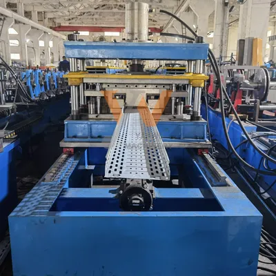 Yanwu Hot Sell Full Automatic Forming Machine Cable Tray Roll Forming Machine Cable Ladder Roll Forming Machine
