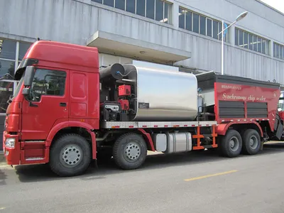 Synchronous Fiber Asphalt Chip Sealer