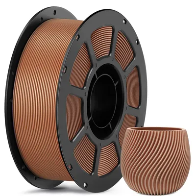 Durable 1.75mm Matte Brown PETG Rods for 3D Projects