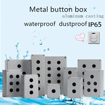Cast Aluminium IP65 Waterproof Dustproof for Switchgear Junction Box